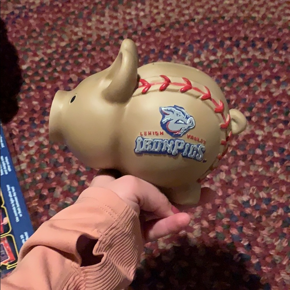 Iron Pigs Baseball Piggy Bank